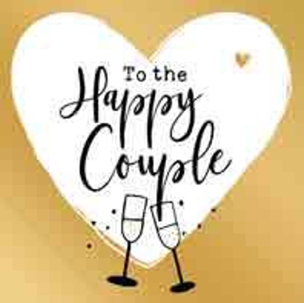 To the happy couple - kadokaartje voor jou