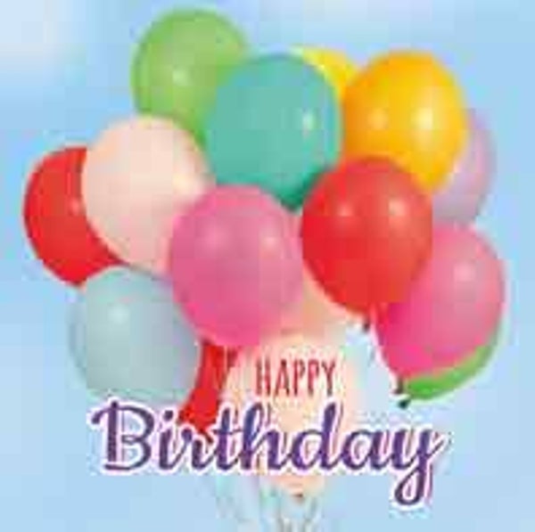 Happy birthday - kadokaartje voor jou