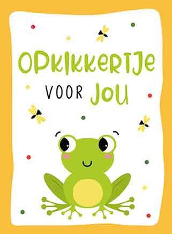 Opkikkertje voor jou - pakje opkikkerkaarten