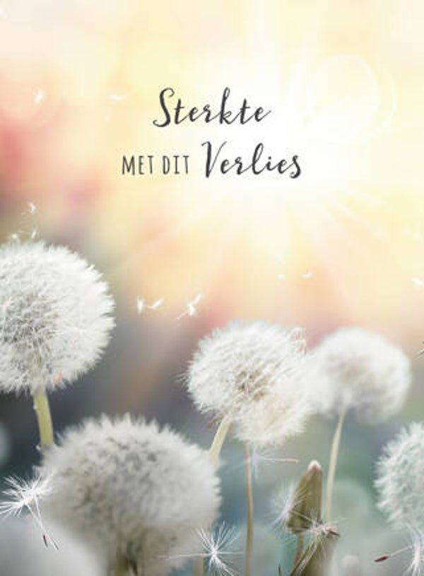 Sterkte met dit verlies - pakje condoleancekaarten