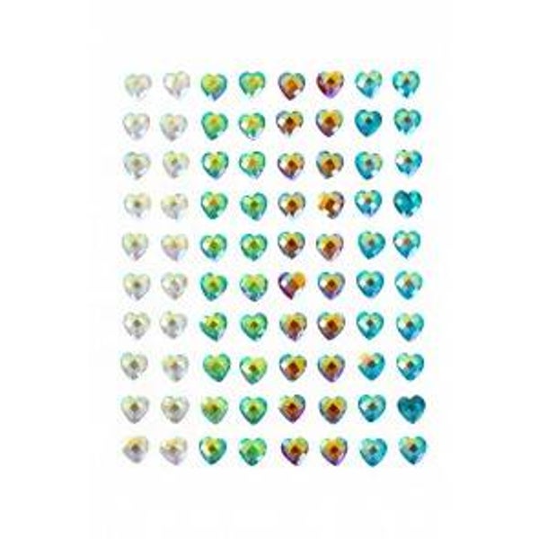 Body jewels -  hartje pearl multicolor