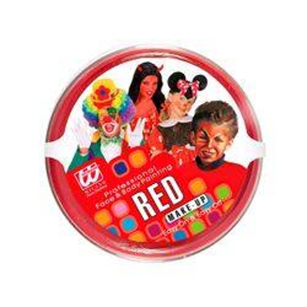 Make-up rood -  bakje schmink