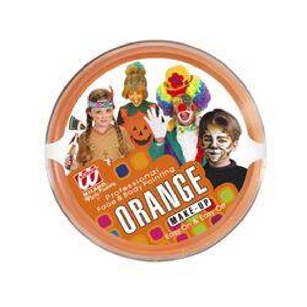 Make-up oranje -  bakje schmink
