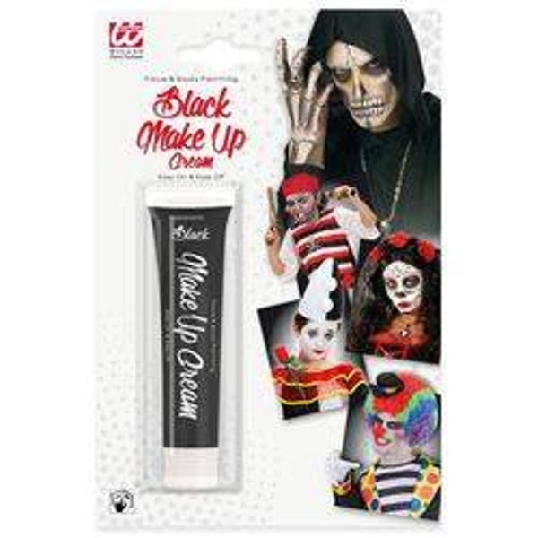 Crème make-up zwart - tube schmink