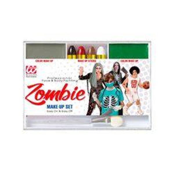 Zombie - make-up set