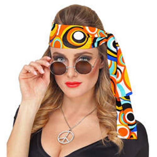 Hoofdband groovy style -  multicolor