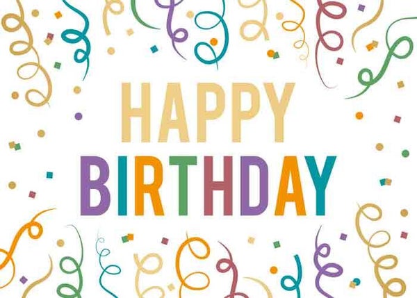 Happy birthday - wenskaart Daisy