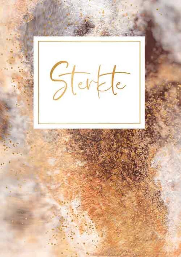 Sterkte - wenskaart gold rush