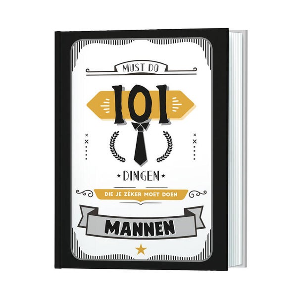 101 dingen die je... mannen - cadeau boek