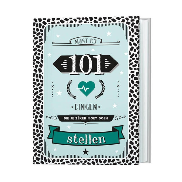 101 dingen die je... stellen - cadeau boek