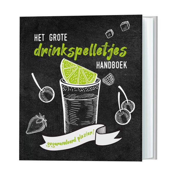 Het grote drinkspelletjes handboek - cadeau boek