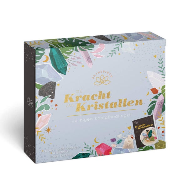 De kracht van kristallen - esoterie / lifestyle boek cadeau box