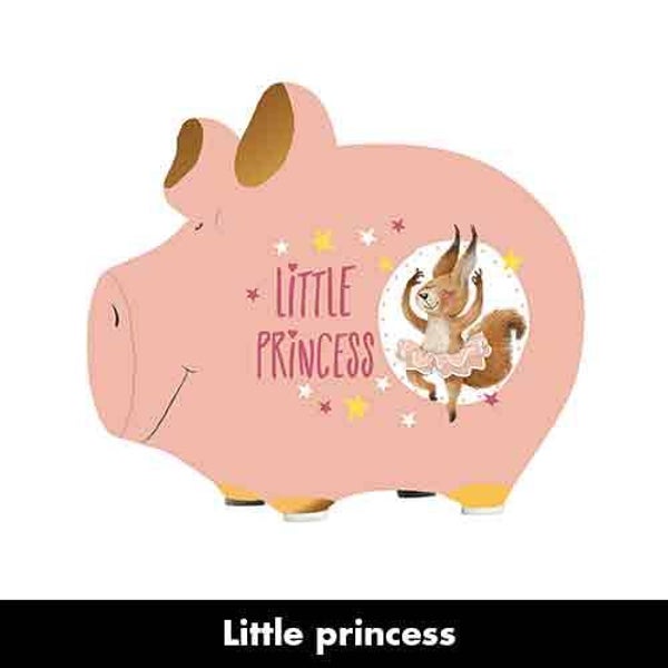 Little princess - spaarpot varken in geschenkverpakking