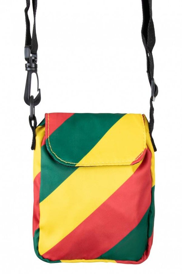 Carnavals tasje - rood geel groen