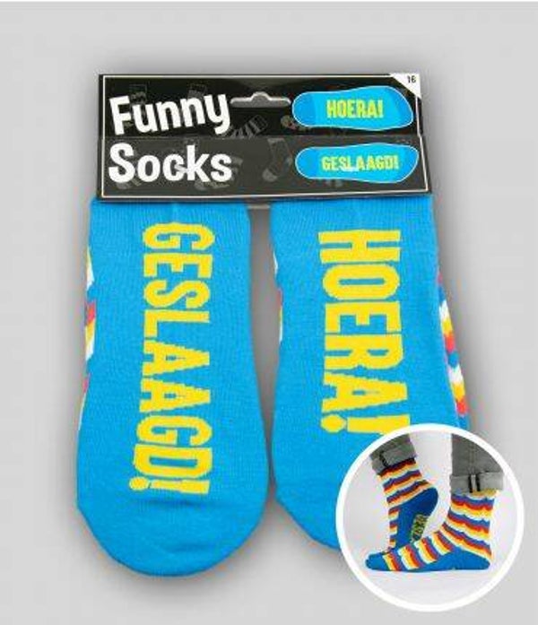 Geslaagd - funny socks