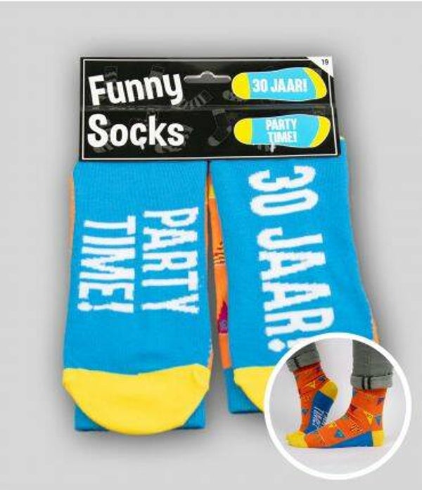 30 Jaar - funny socks