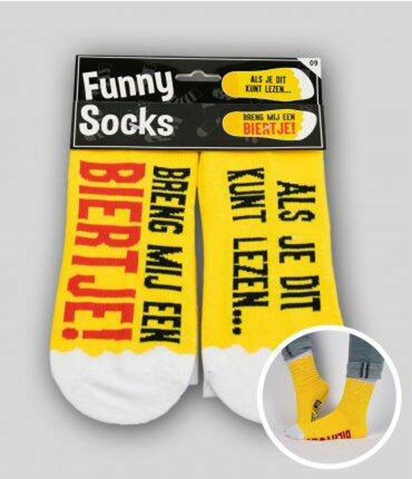 Breng mij een biertje! -  funny socks