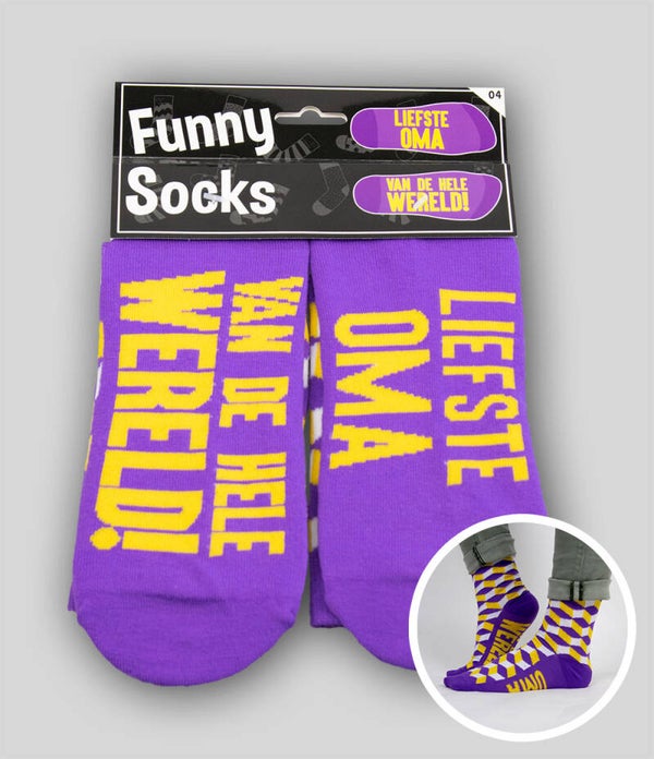 Liefste oma - funny socks