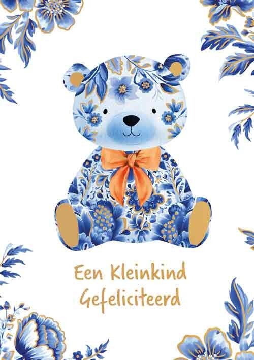Een kleinkind - wenskaart Azul