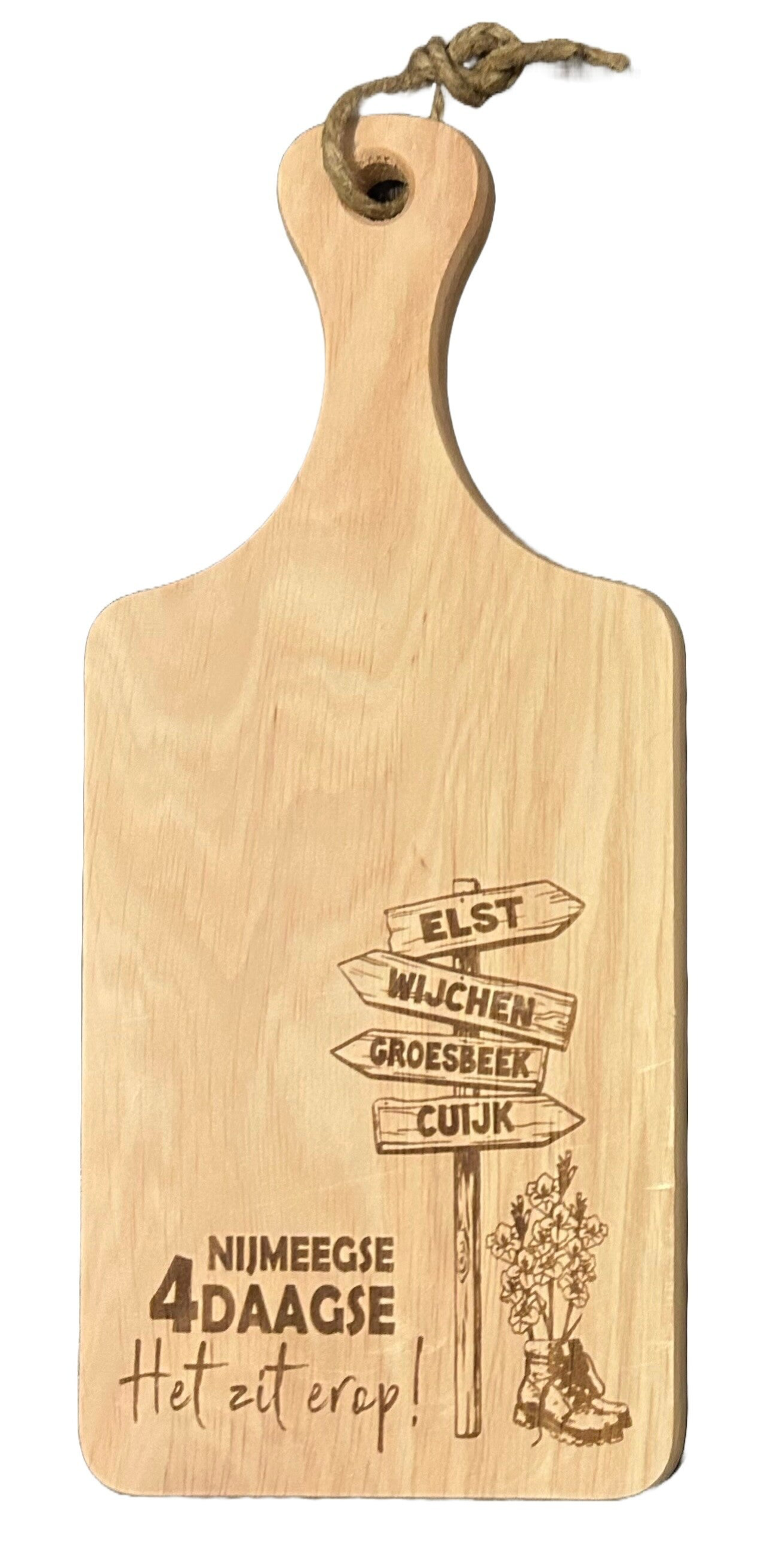 Nijmeegse 4Daagse borrelplank hout
