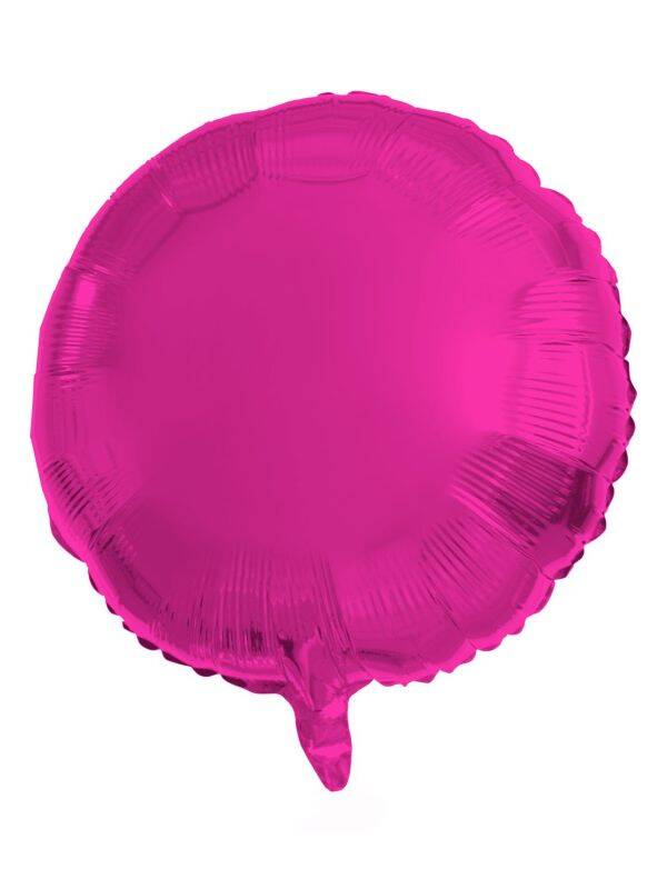 Rond pink - folieballon
