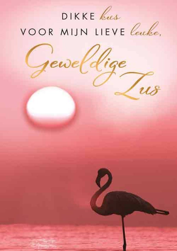 Geweldige zus - wenskaart Moments