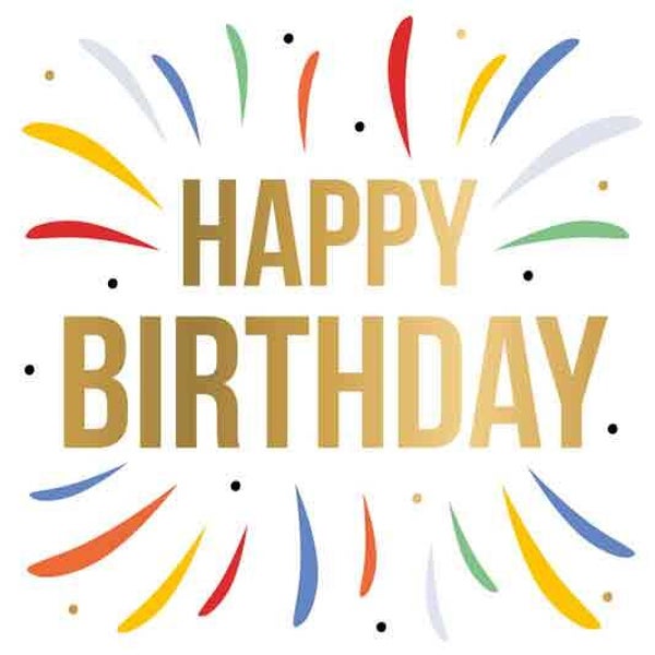 Happy birthday - wenskaart Daisy XL