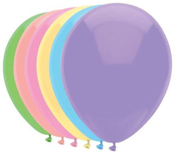 Ballonnen pastel mix - 10 stuks 30 cm / 12"