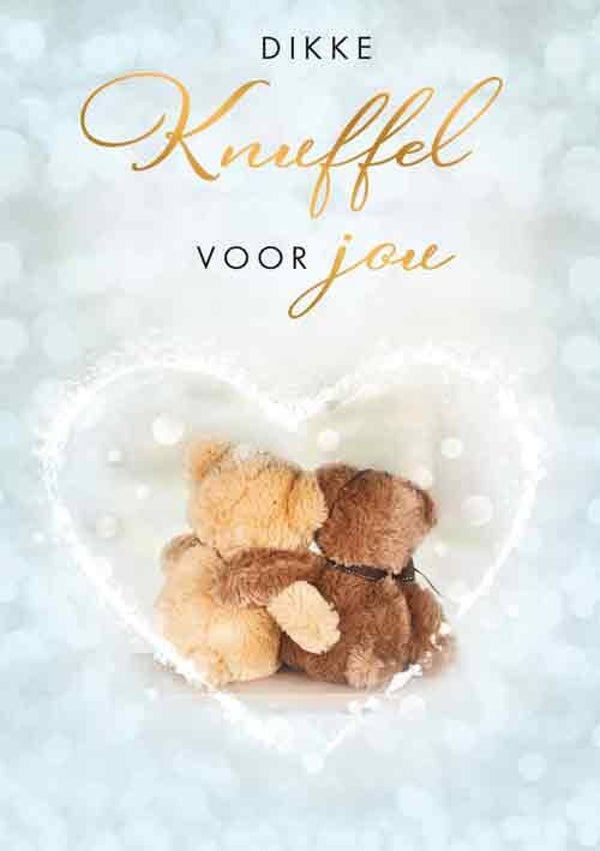 Knuffel voor jou - wenskaart Moments