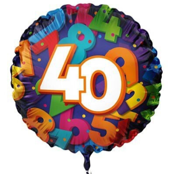 40 Jaar - folieballon