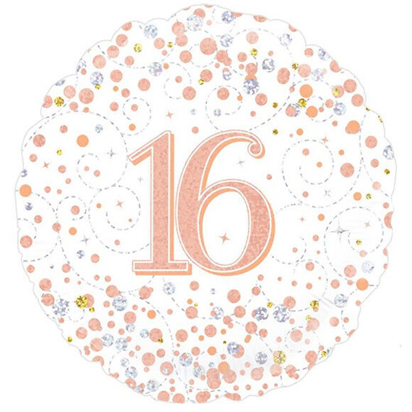 16 sparkling - folieballon