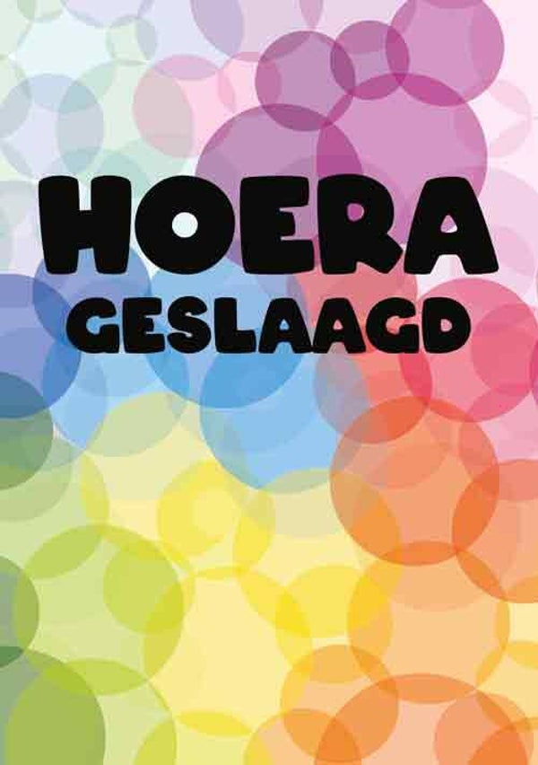 Hera geslaagd - wenskaart geslaagd