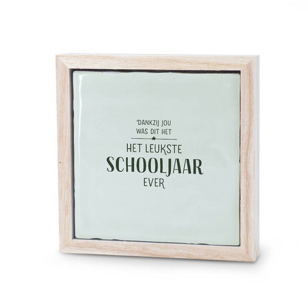 Schooljaar - Liefs lijstje