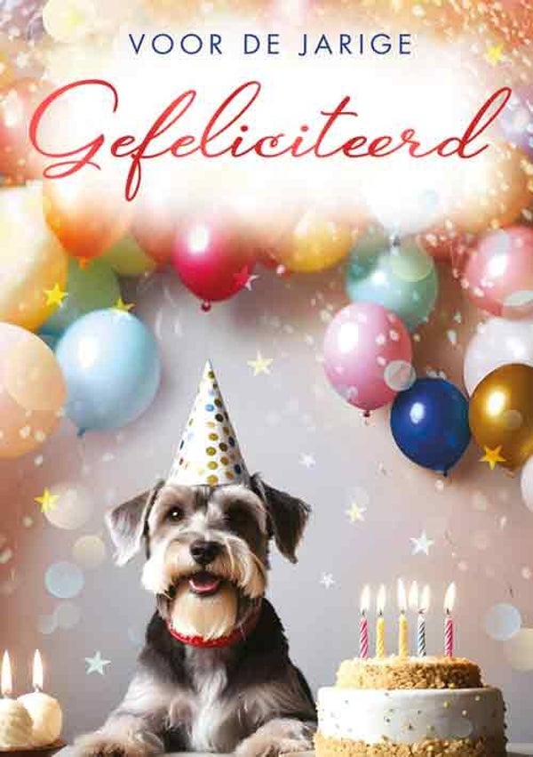 Voor de jarige - wenskaart Moments