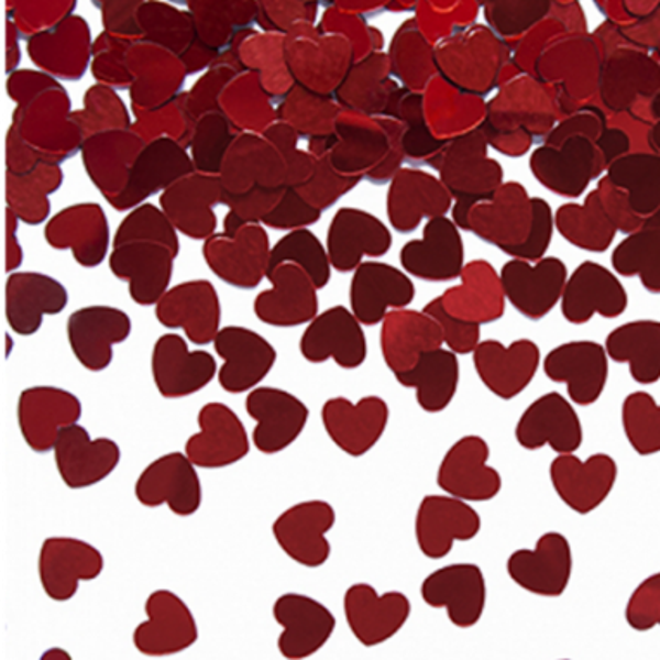 Hartjes - tafelconfetti
