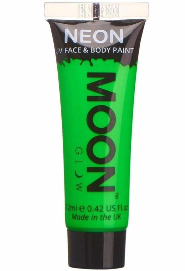 Moon Neon uv face & body paint - groen