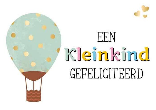 Een kleinkind - wenskaart Daisy