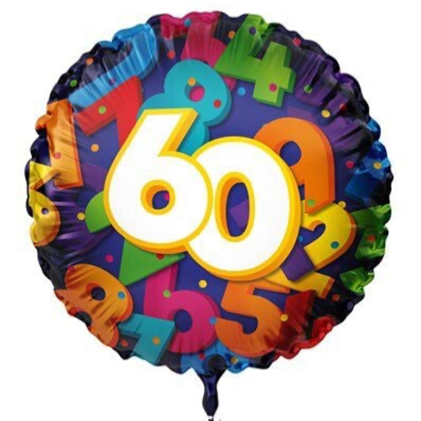 60Jaar - folieballon