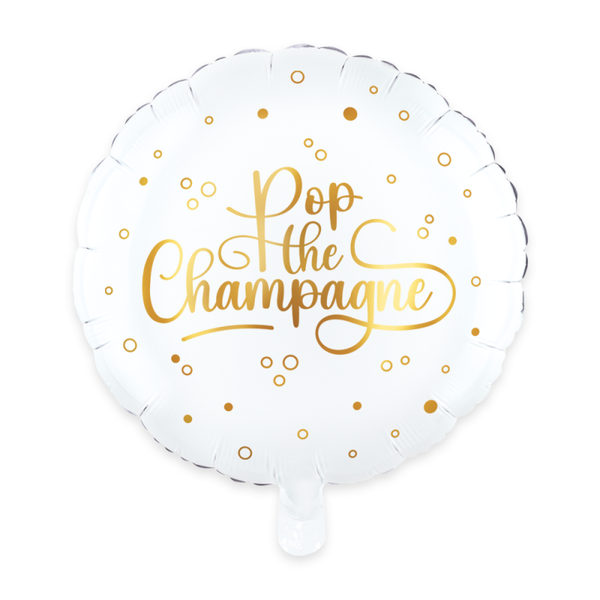 Pop the champagne - folieballon