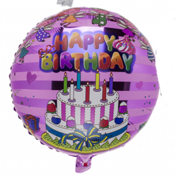 Happy birthday - folieballon
