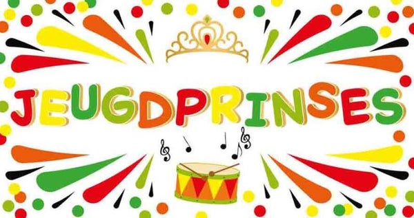 Jeugd prinses - wenskaart Carnaval