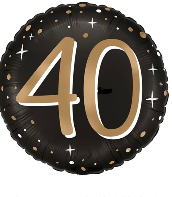 40 Jaar - folieballon