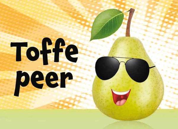 Toffe peer - wenskaart Mixx