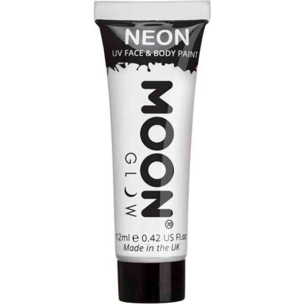 Moon Neon uv face & body paint - wit