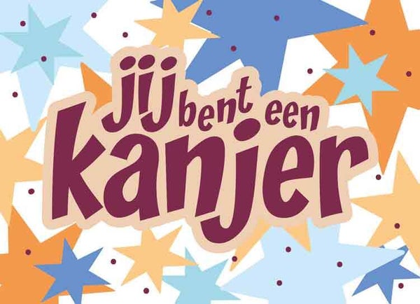 Je bent een kanjer - wenskaart Mixx