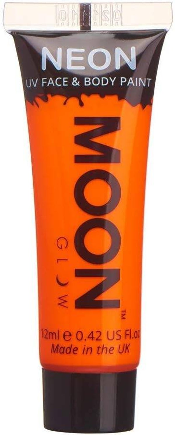 Moon Neon uv face & body paint - oranje