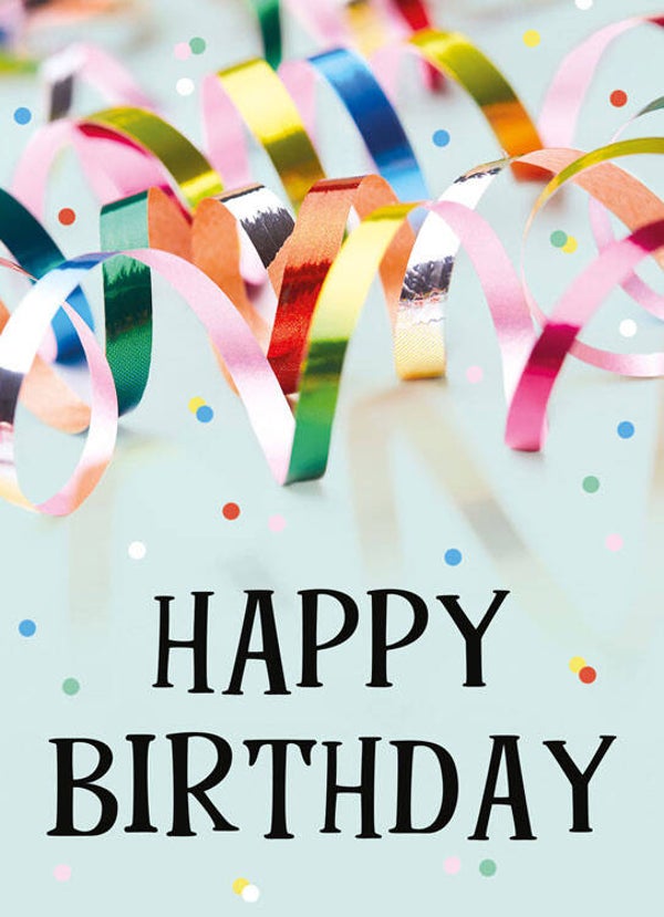 Happy birthday - wenskaart Mixx