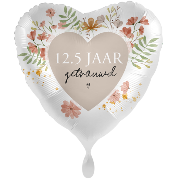 12.5 getrouwd - folieballon