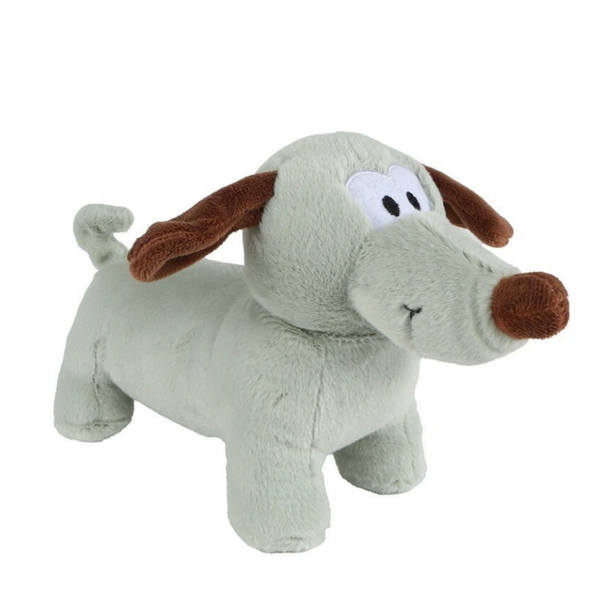 Teckel groen - knuffel