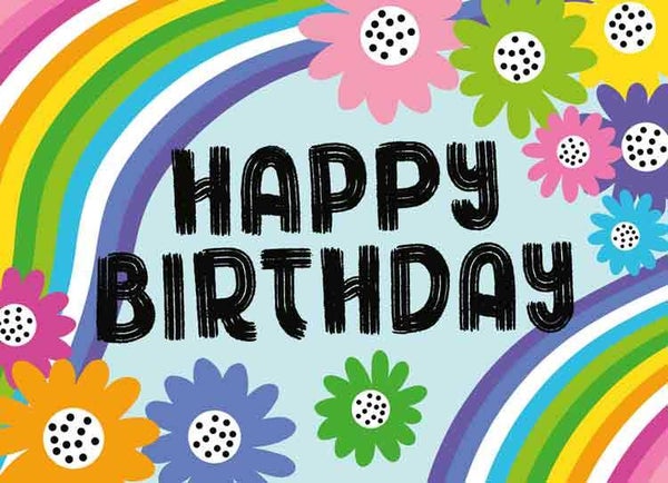 Happy birthday - wenskaart Mixx